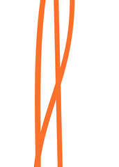 Obraz na płótnie Canvas Orange Lines Abstract Transparent 