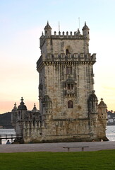 Fototapeta na wymiar tower of belem in Portugal