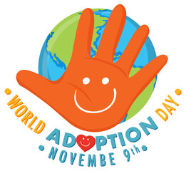 World Adoption Day Logo Design