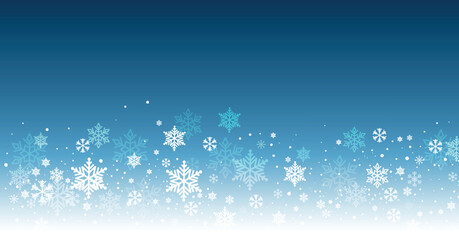 Fototapeta premium sfondo, natale, fiocchi di neve, nevicata