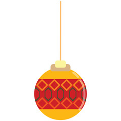 Hanging Christmas Accessories Element Vector Shapes