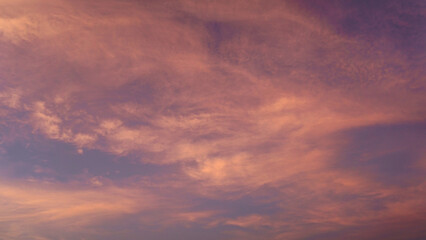 Dramatic sky with clouds, Twilight sky background