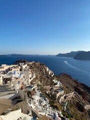 Santorini village