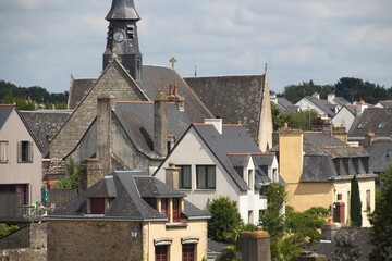 country picturesque village of auray