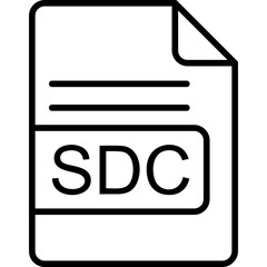 SDC File Format Icon