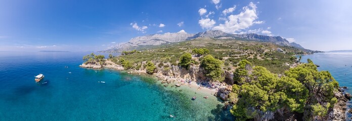 Croatia, adriatic seaCroatia, adriatic sea background beach - beautiful view of the sea background...