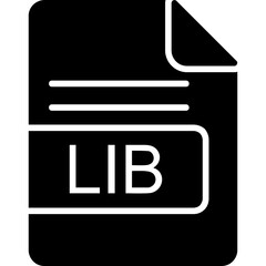 LIB File Format Icon