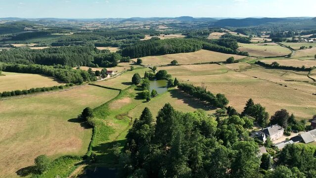 The Morvan as far as the eye can see