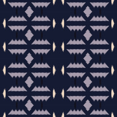 ikat fabric tribal abstract Borneo Scandinavian Batik bohemian texture digital vector design for Print saree kurti Fabric brush symbols swatches