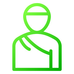 man hajj icon illustration