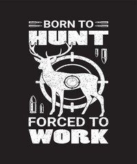 Hunting Lovers t-shirt design 