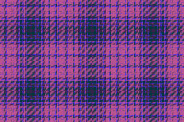 Plaid background seamless. Pattern texture fabric. Check vector textile tartan.