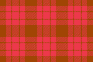 Textile check vector. Fabric pattern seamless. Plaid texture tartan background.