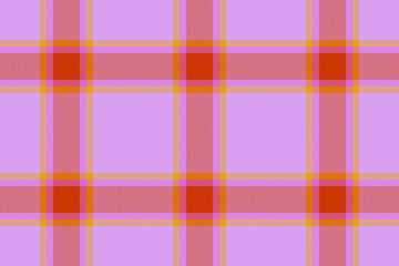 Seamless background fabric. Pattern plaid textile. Texture vector tartan check.