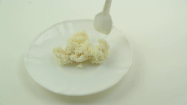 unrefined, real shea butter, composition