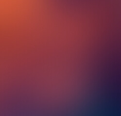 Obraz premium Fondo abstracto con detalle y suave degradado de luz sobre fondos azul y naranja