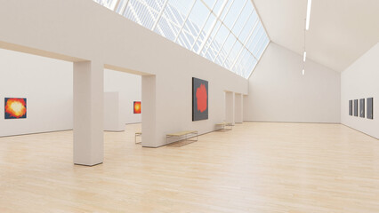 Art Museum Gallery Interior 23