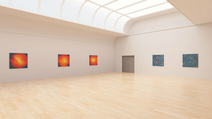 Art Museum Gallery Interior 24
