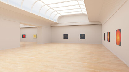 Art Museum Gallery Interior 24