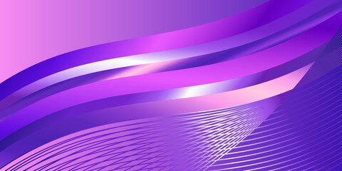 Abstract amethys purple geometric with color gradient. Geometric vector 3D illustration background, creative design template.