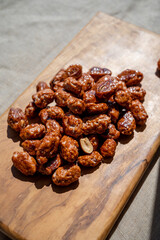 Chouchou french caramelized  sweet peanuts with sugar