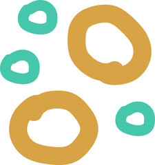 set of abstract circles