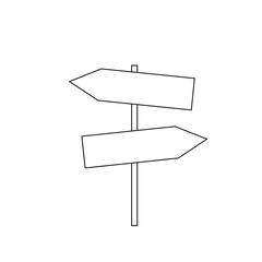 Obraz premium blank sign