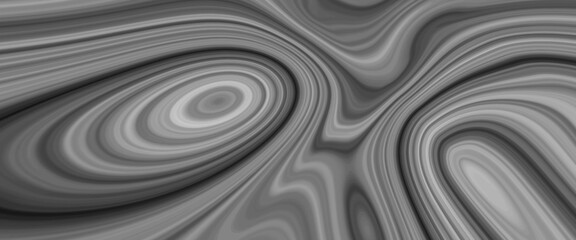 Fototapeta na wymiar Black satin liquid background. Digital art abstract pattern. Abstract liquid metal close-up design. Smooth elegant black satin texture. Luxurious marble background design.