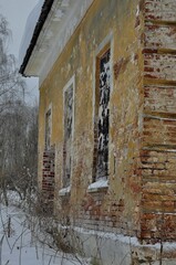 Moscow, Moscow region, Moscow city, russia, russian federation, building, house, architecture, old, window, wall, abandoned, city, town, construction, ruin, brick, europe, home, facade, ancient, urban