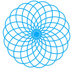 Laser cutting file of artistic wall clock for wall and home decor. Vector silhouette wall clock mockup for mdf, acrylic and metal.