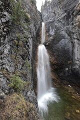 Fototapeta na wymiar Silverton Falls Bow Valley Banff National Park Kanada