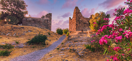 Myndos Gate (Bodrum City). Myndos, gate historical place in Bodrum, Turkey myndos gate, turkey...