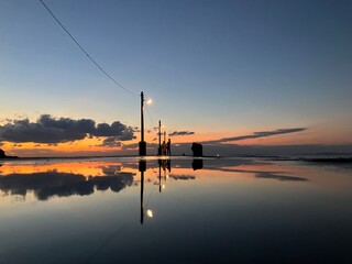 Haraoka Sanbashi (Haraoka Pier). This scenic beach is a famous spot for viewing Mt. Fuji. Come on a clear day to get a perfect view of the dormant volcano! 