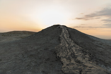 
Mud volcanoes in Gobustan Baku