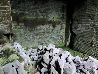 Nokogiri Yama is like natural museum famous for the unique shaped rocks or beautiful places. The ropeway was installed here with the investment cost of about 200million Yen (say US$ 1.85million).