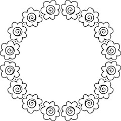 Ready to Print Adult Mandala Coloring Book Printable Coloring Page Mandala Floral Coloring Book Art for Therapy Relaxing Art Coloring Page for Kids SVG Wreath Bookmark Tshirt Design Cricut Silhouette