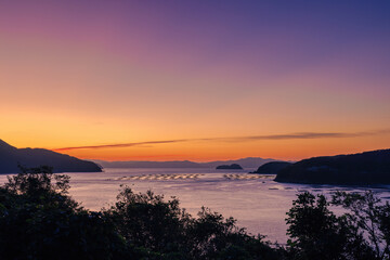 船越湾の風景