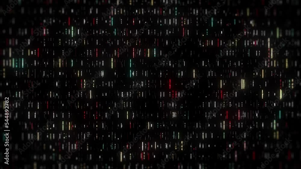Poster big data digital business hitech background/ 4k animation of an abstract wallpaper big data business