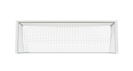 but de football vu de face sur fond transparent - rendu 3D © Fox_Dsign