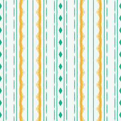 ฺฺBatik Textile Ethnic ikat flower seamless pattern digital vector design for Print saree Kurti Borneo Fabric border brush symbols swatches party wear