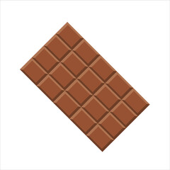 Chocolate bar. concept vector illustration