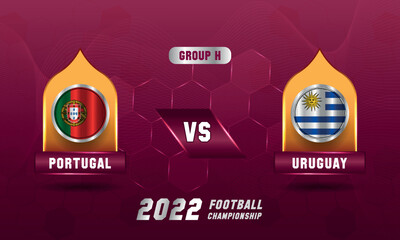 Qatar Soccer world cup 2022 Portugal vs Uruguay match