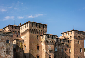 Fototapeta na wymiar San Giorgio Castle, Mantova (Mantua), UNESCO World Heritage Site, Lombardia (Lombardy), Italy - october 10, 2021