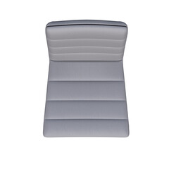 chair isolate on a transparent background, interior furniture, 3D illustration, cg render