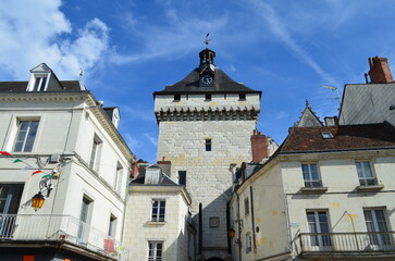 Fototapeta na wymiar Le Château Royal de Loches (Indre-et-Loire - Centre-Val de Loire - France)