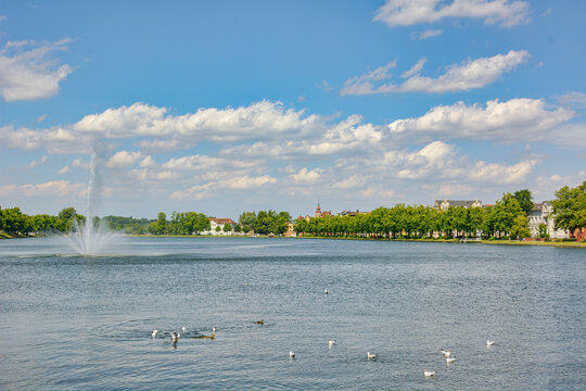 Am Pfaffenteich in Schwerin