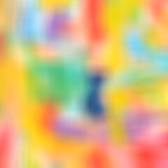 Colors of happiness, fun, bright, cheerful, exhilarating. Abstract blurred colorful background.