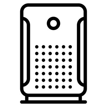 air purifier household appliance icon