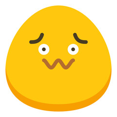 crazy stupid numb emoji icon