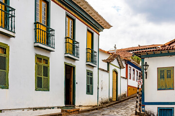 House of Chica da Silva, famous character in the history of the historic city of Diamantina in the...
